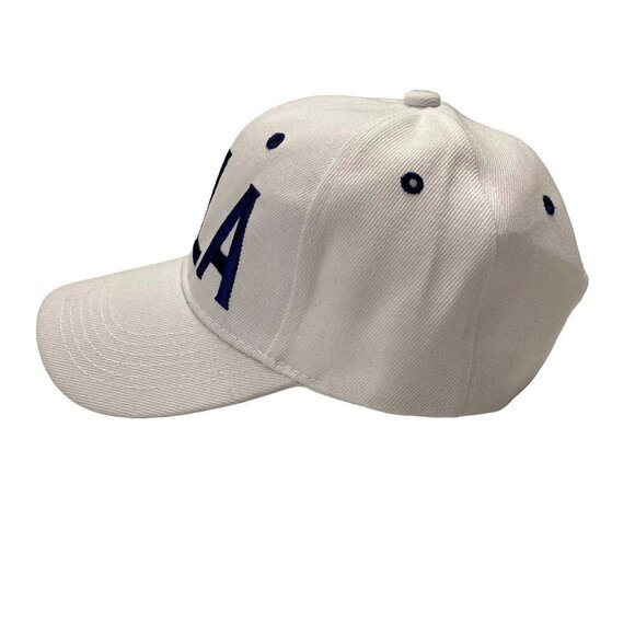 Columbia Fireflies Baseball Cap COLA Embroidered Blue White Strapback - Picture 7 of 8